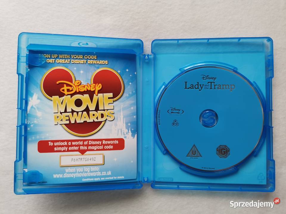 Lady and the Tramp Zakochany Kundel Bluray En animowany łódzkie Wytrzyszczki