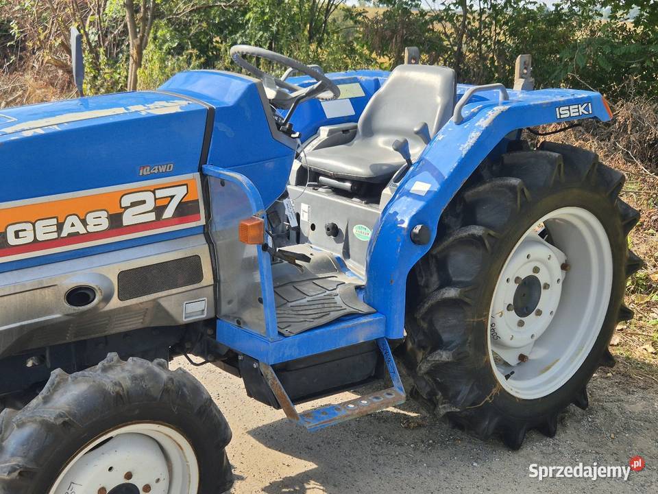 Traktorek traktor ISEKI TG27D 27 44 Wspomaganie Skrzynia biegów Manualna Małuszyn