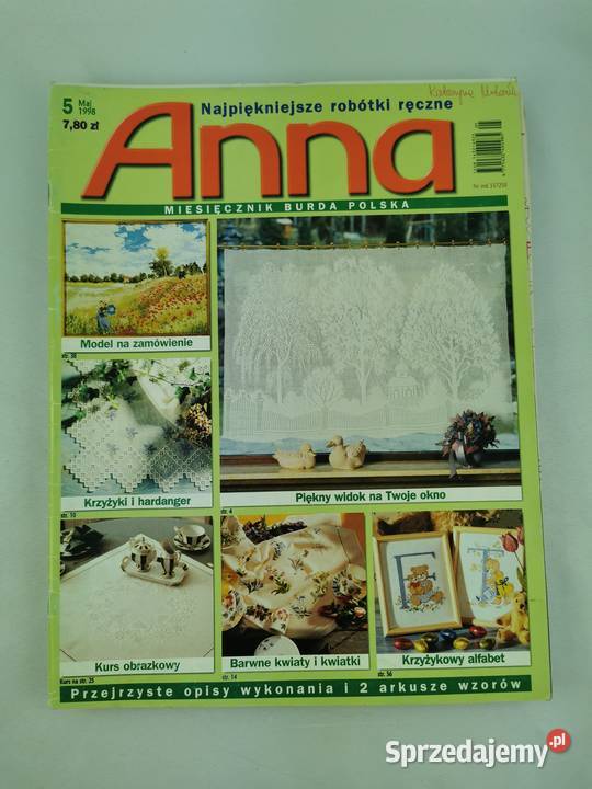 Czasopisma Anna Wiśniowa