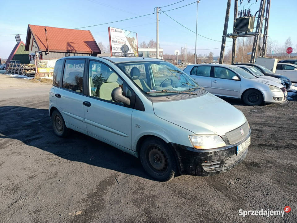 Fiat Multipla Fiat Multipla 19JTD 120 05r małopolskie