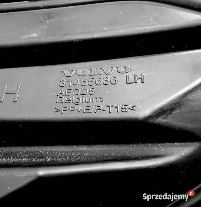 VOLVO S60 III V60 II lewa kratka atrapa zderzaka dolnośląskie Bielany Wrocławskie