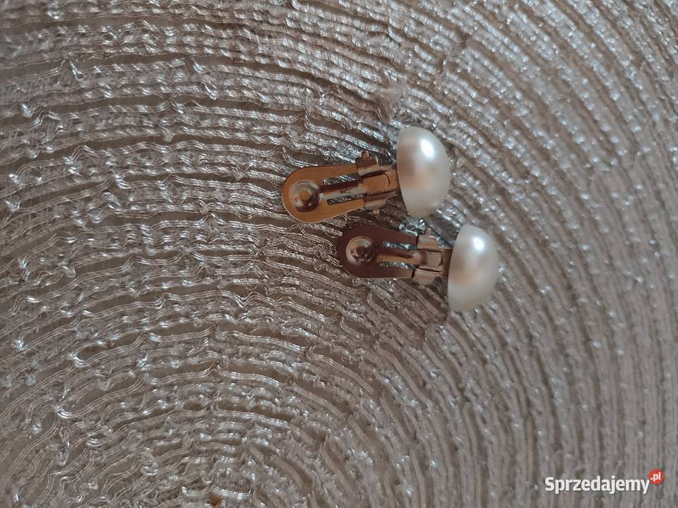 Perłowe KLIPSY perły NOWE Dla kobiet Dodatki małopolskie Kraków