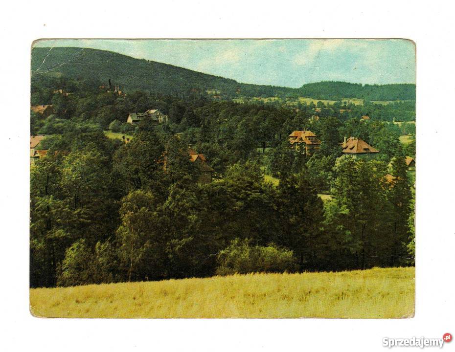 ŚWIERADÓW ZDRÓJ WIDOK OGÓLNY GÓRY IZERSKIE Krynki