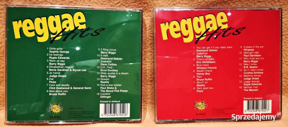 Cd Reggae hits 2 płyty Warszawa sprzedam