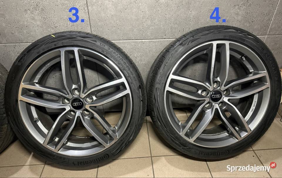 19 Audi A4 A5 A6 felgi koła komplet 5x112 ET35