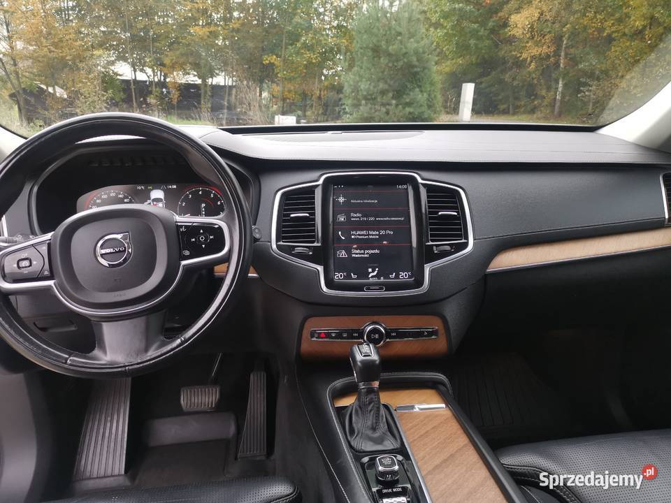 Volvo XC90 inscription 7os 4x4 Full czujnik zmierzchu Tyczyn