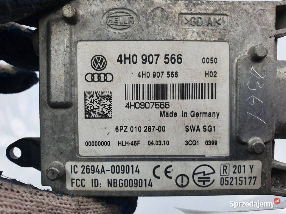 RADAR AUDI A8 D4 4H0907566