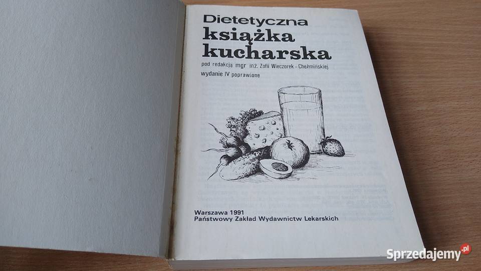 Dietetyczna książka kucharska Zofia Gdańsk