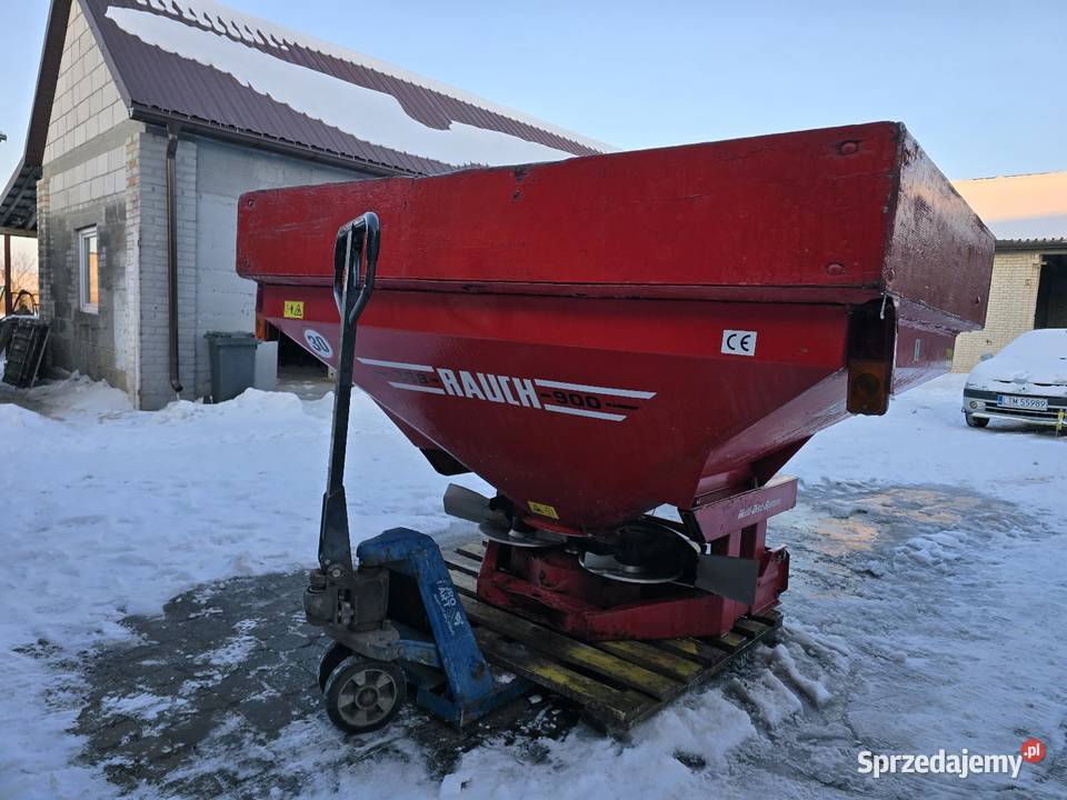 Rozsiewacz nawozu Rauch ZSB 900 nieuszkodzony lubelskie