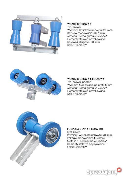 PODPORA DENNA KILOWA Z KOŁAMI 160 POZNAŃCENTRUM Plewiska