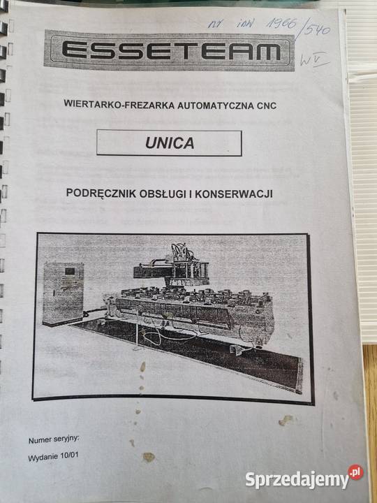Cnc BiesseUniteam Unica nesting frezowanie Włoszczowa