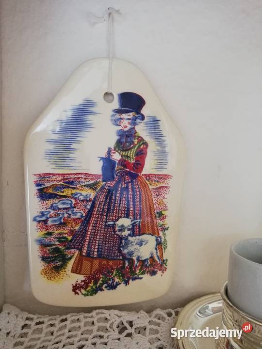 Porcelanowa podkładka z widokiem w formie Gorlice sprzedam