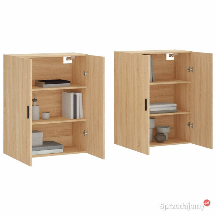 Szafki wiszące kolor dąb sonoma 2 695x34x90 Pozostałe Warszawa