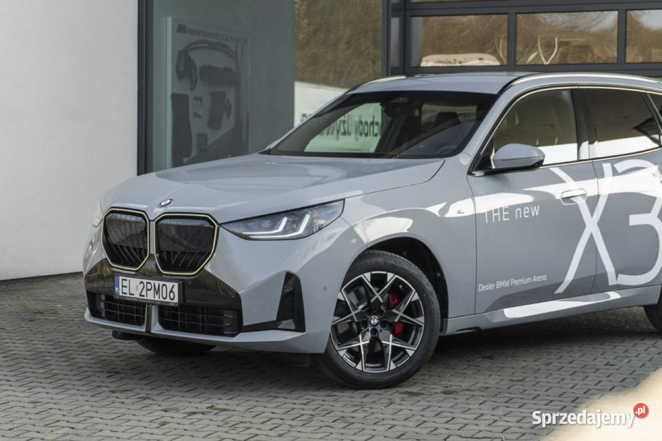 BMW X3 NOWE BMW X3 20d xDrive DEMO G45 2024 Łódź