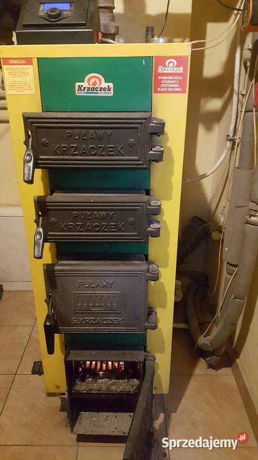 Piec używany Krzaczek 18 kw drewno Wiązowna