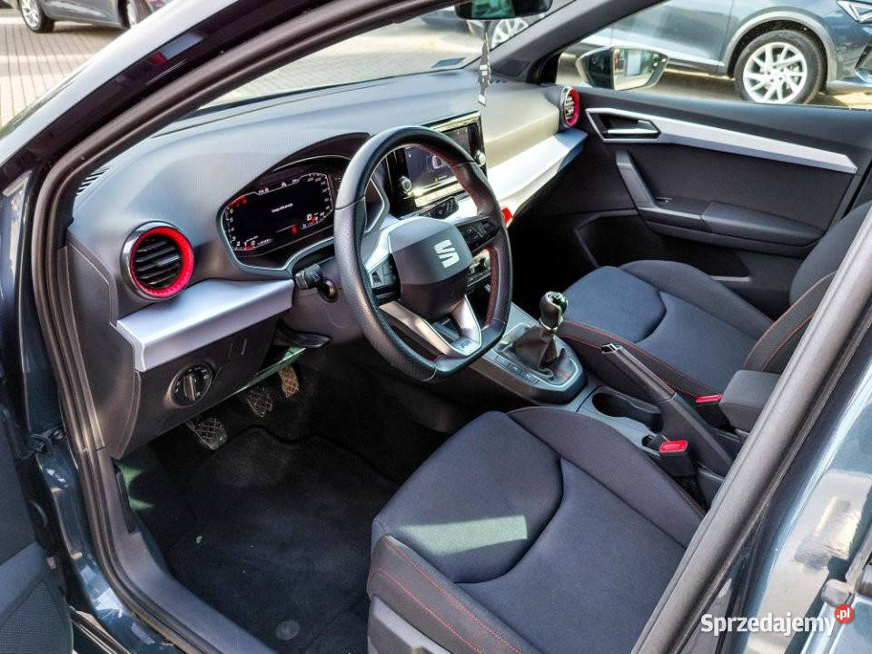 SEAT Ibiza 2022r SalonPL ASO FrontLaneAssist 999cm3 Kraków
