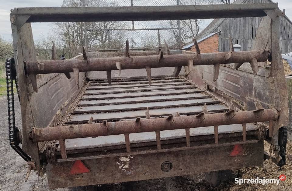 Sprzedam rozrzutnik obornika 25t nieuszkodzony Lisków