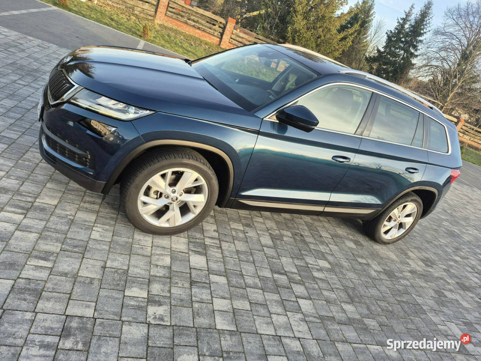 koda Kodiaq Kamera Navi automat XENON LED SKÓRA czujnik zmierzchu lubelskie Drelów