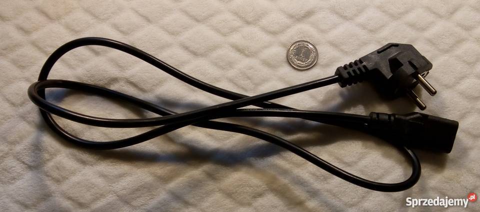 Kabel zasilania komputerowy czarny 120 Rogoźnik sprzedam