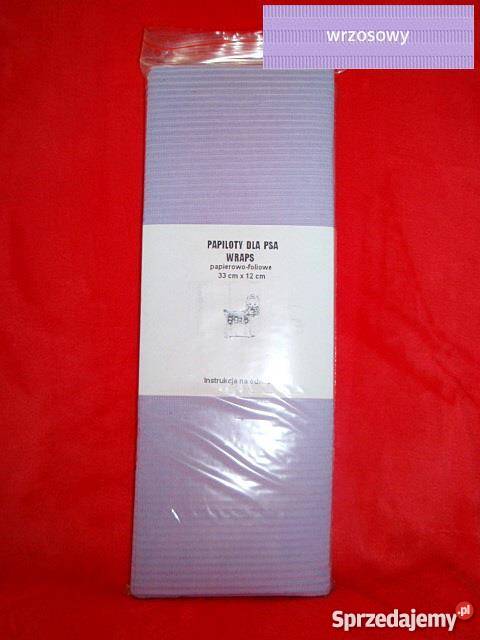 PAPILOTY PSÓW papierowofoliowe 33x12 gumki warmińsko-mazurskie Działdowo