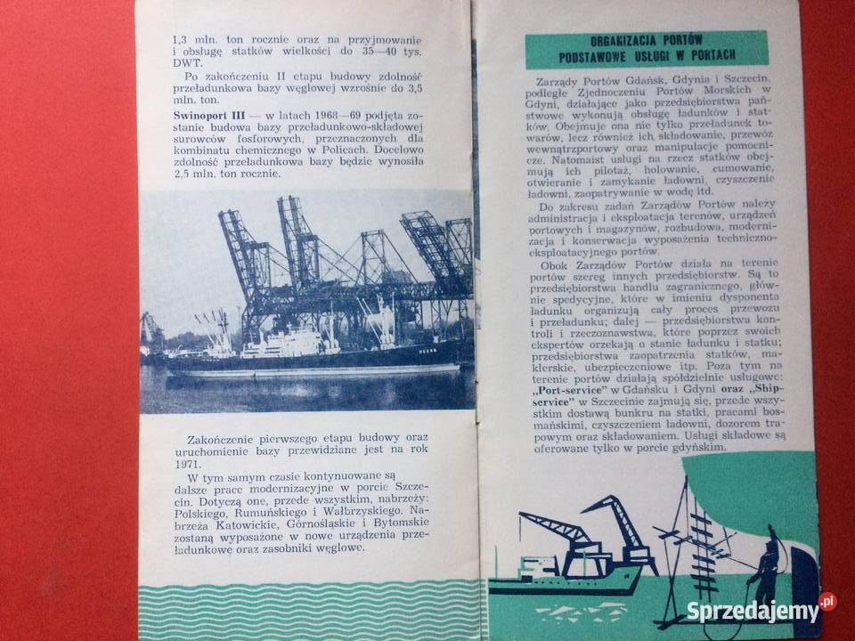 716 Polskie Porty Morskie Antykwariat Szczecin