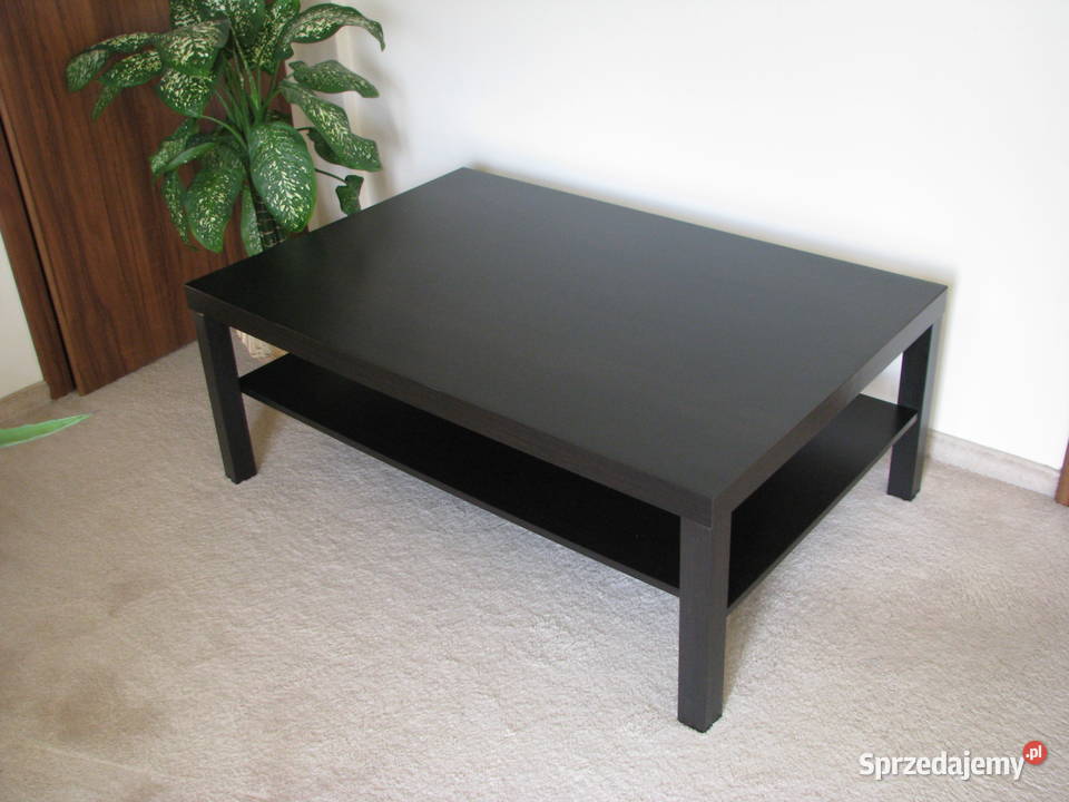 Stolik kawowy Ikea Lack ława czarny brąz 118 x Stoliki kawowe i ławy Brzegi