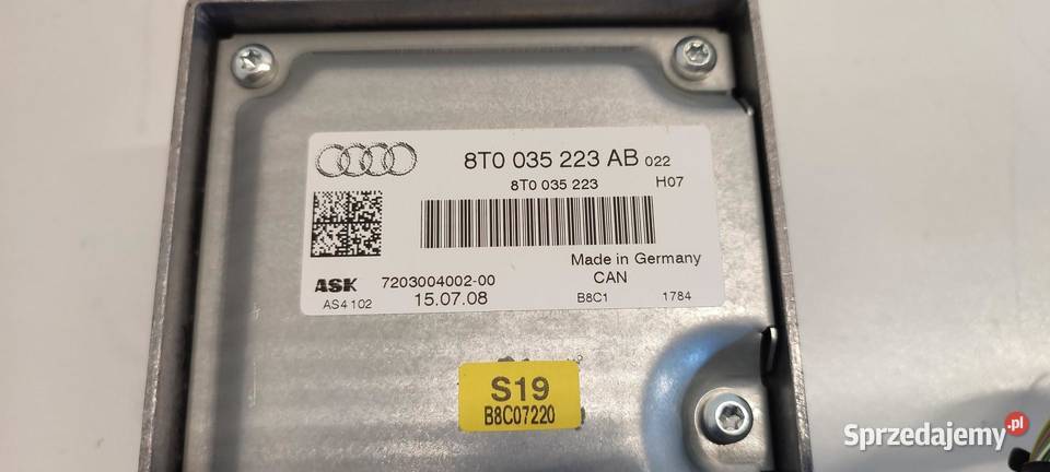 AUDI A5 8T WZMACNIACZ RADIA 8T0035223AB dolnośląskie