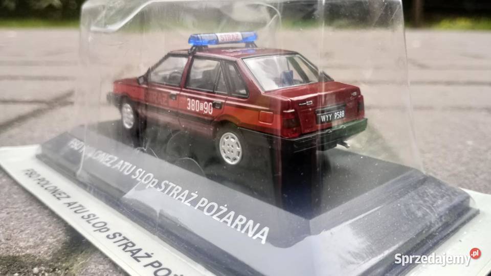 POLONEZ ATU STRAŻ POŻARNA legendy FSO model 143 Modelarstwo Antyki, Sztuka, Kolekcje mazowieckie Warszawa
