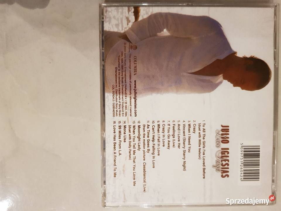Muzyka CD italiano Maria Callas Iglesias Bocelli