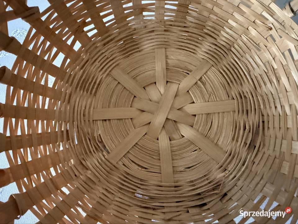 Wiklinowy Koszyk na Pieczywo Ażurowy Dekoracyjny sprzedam
