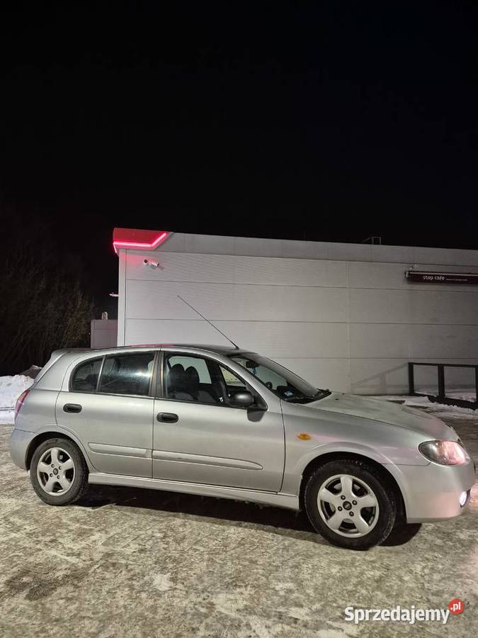 Nissan almera 15 benzyna 138k przebiegu Rok produkcji 2003 lubelskie Ryki