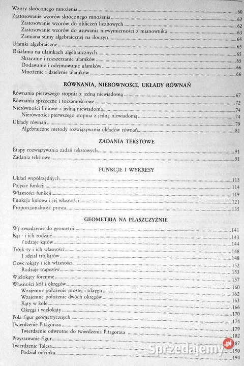 Repetytorium gimnazjalisty Matematyka Marta Rok wydania 2010 lubelskie Chełm