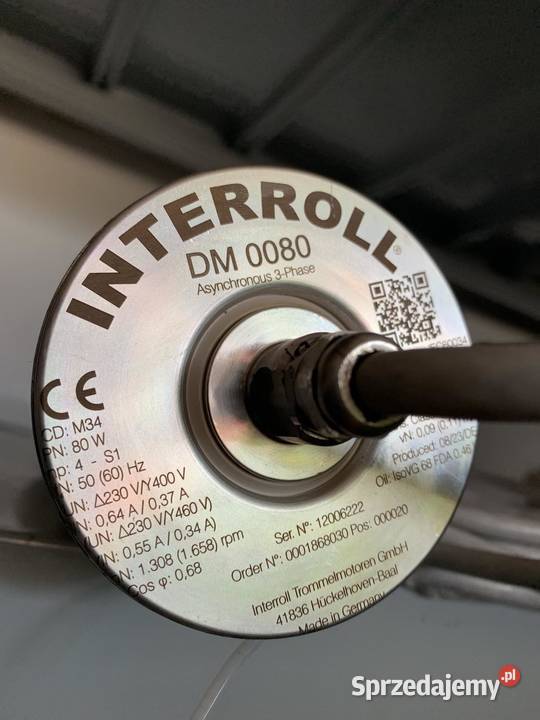 Interroll DM 0080 Drum Motor 80W M34 817 mm x Warszawa