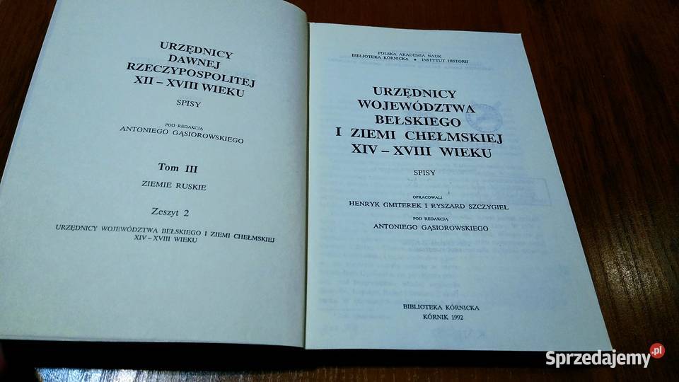 Urzędnicy województwa bełskiego i ziemi miękka Gdańsk