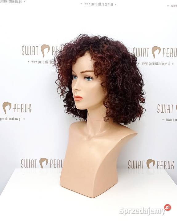 Kręcona peruka syntetyczna Morawica