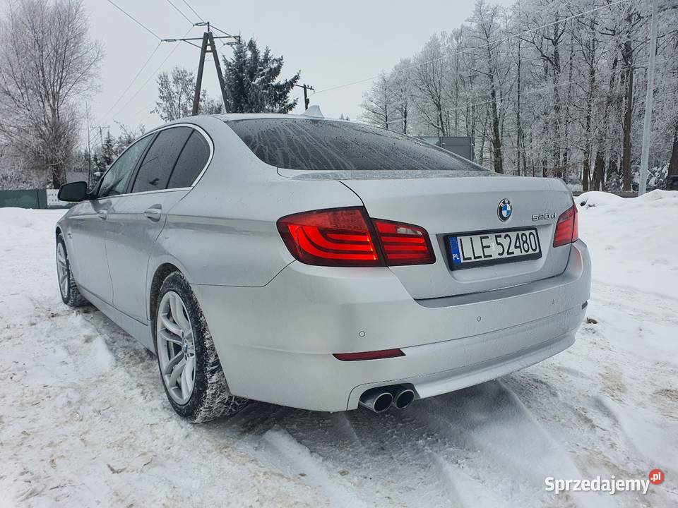 Bmw f 10 automat skóry duża navi zadbany 2000cm3 Łęczna