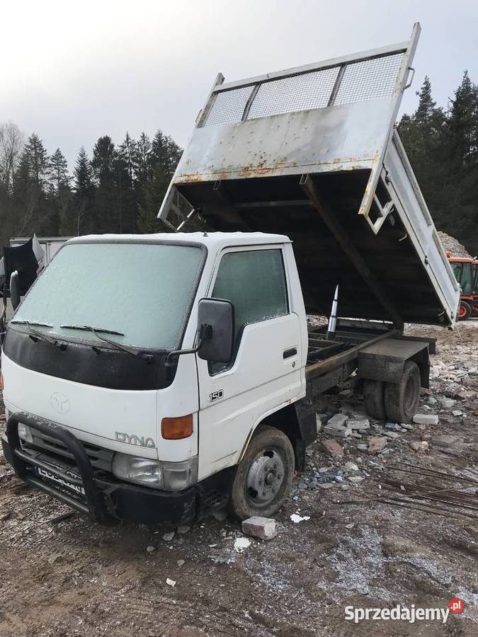 Toyota dyna 35 t kiper wywrotka paka Rok produkcji 1996 świętokrzyskie Kielce