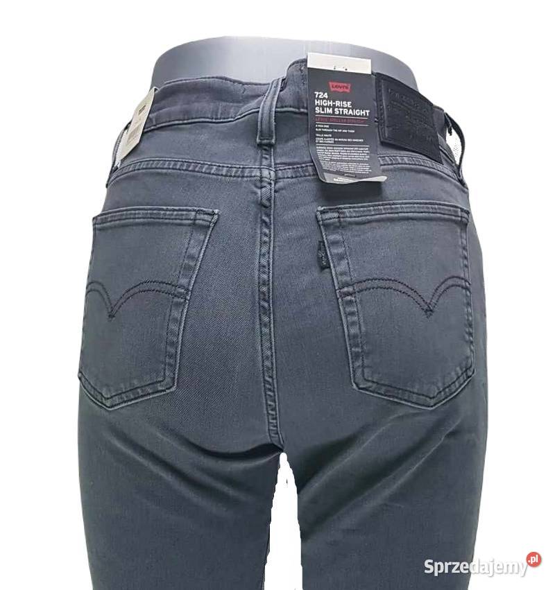 Damskie jeansy Levis 724 wysoki stan Stretch Rozmiar 38(M) Tarnowskie Góry