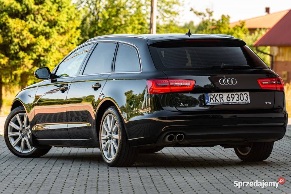 AUDI A6 światła LED Targowiska