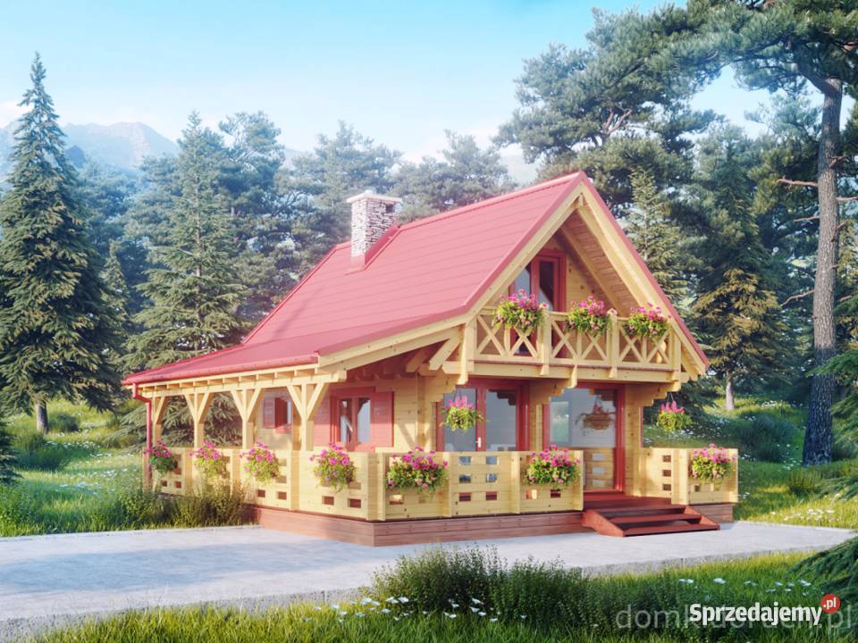 Domy drewniane z bali ceny Alicja 7x5 Warszawa sprzedam