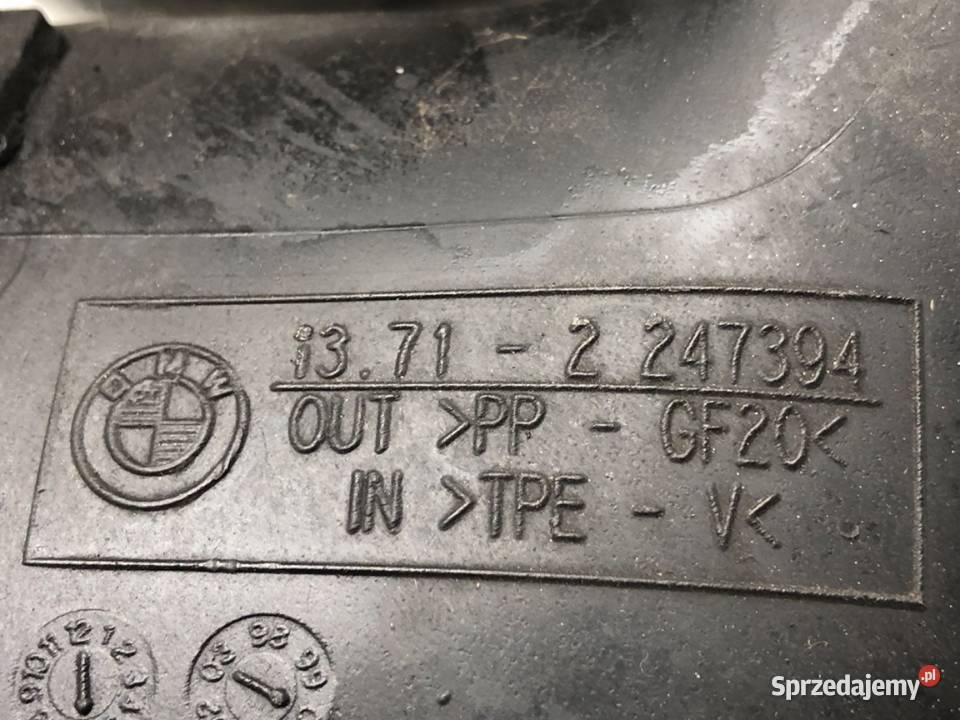 RURA POWIETRZA BMW E46 2247394 20 136 9705