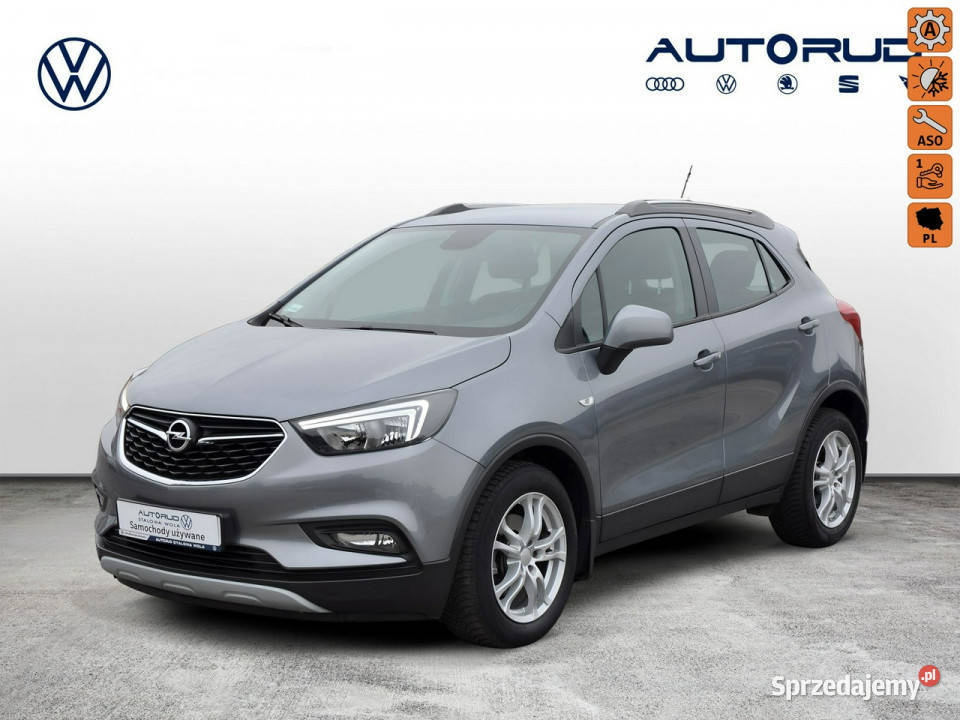Opel Mokka X 14T 140 Automat SalonPL 1wł Led szary podkarpackie Stalowa Wola