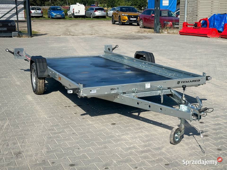 Przyczepka samochodowa TEMARED MULTITRANSPORTER 482kg sprzedam