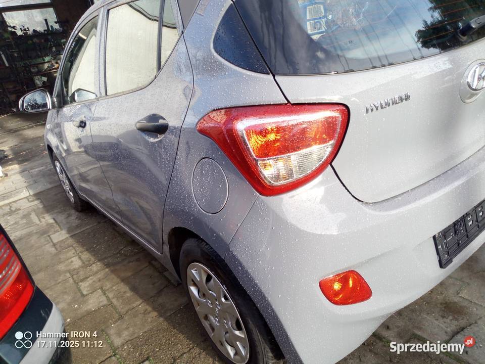 Hyundai I10 10 2014r sprowadzony warmińsko-mazurskie Barciany