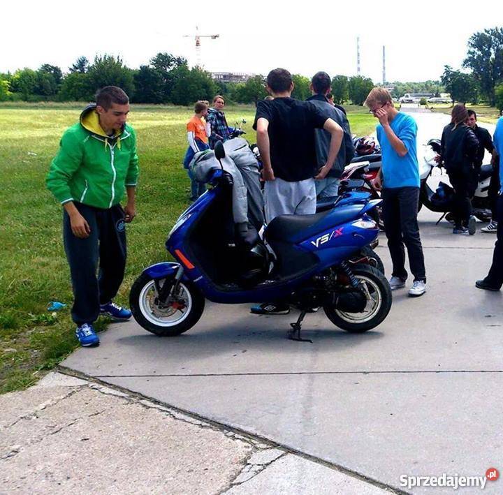 Peugeot Vivacity AIRSAL T6 Racing 70cc FILM spee małopolskie Liszki