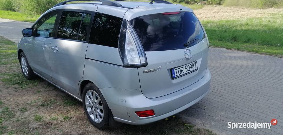 Mazda 5 1 2010 20 Diesel 143 7 osobowy nieuszkodzony Radowo Małe