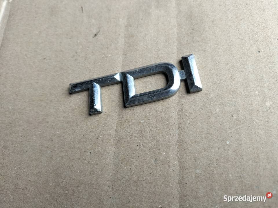 AUDI 80B4 80 B4 TDI ZNACZEK NAPIS EMBLEMAT TDI osobowe Kamień-Kolonia sprzedam
