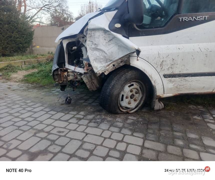 Ford transit 2010 uszkodzony regulowane zawieszenie Bytom