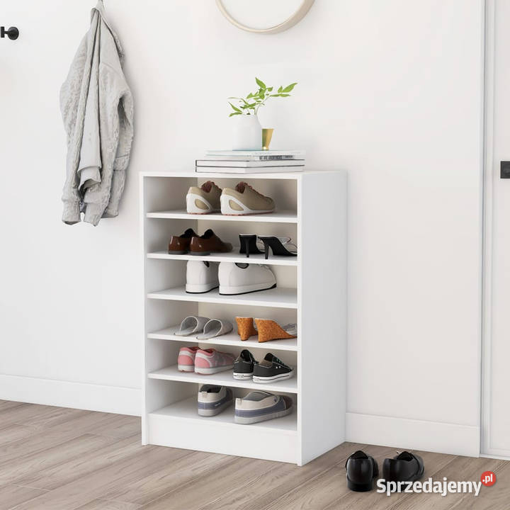 Szafka na buty biała 60x35x92 materiał Warszawa