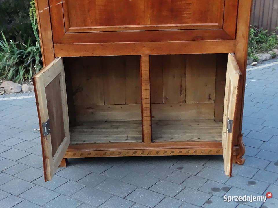 Wyjątkowy Sekretarz Biedermeier XIX w Sygnowany